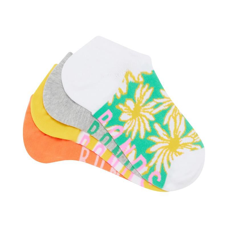Bonds Pattern No Show Socks - 4 Pack image number 3