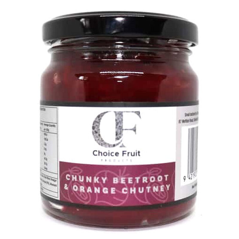 Choice Fruit Products Beetroot & Orange Chutney 200g image number 0
