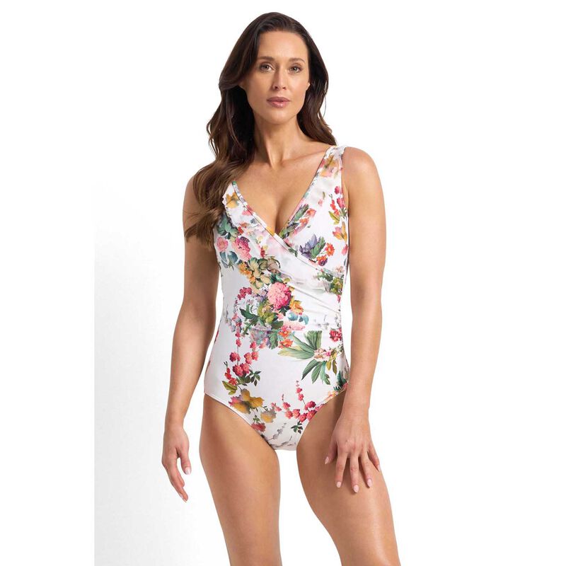 Jantzen Aster Mesh Frill 1Pc - White image number 3