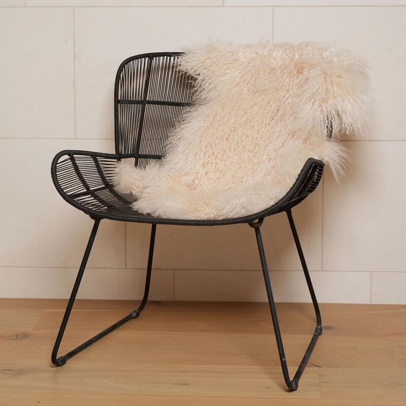Home Lab Tibetan Lambskin Rug image number 6