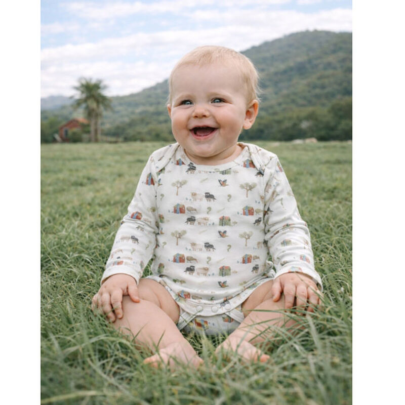 HRB Jacobi Farm Muster Long Sleeve Bodysuit image number 1