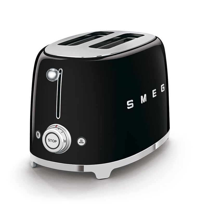 Smeg 2 Slice Toaster - Black image number 0
