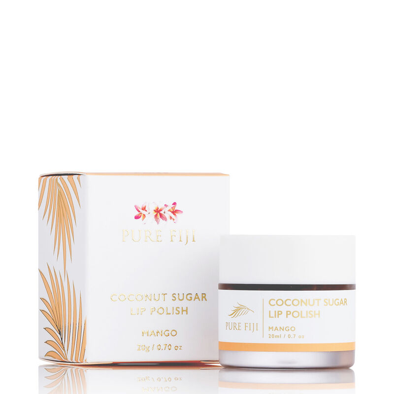 Pure Fiji Coconut Sugar Lip Polish - Mango image number 1