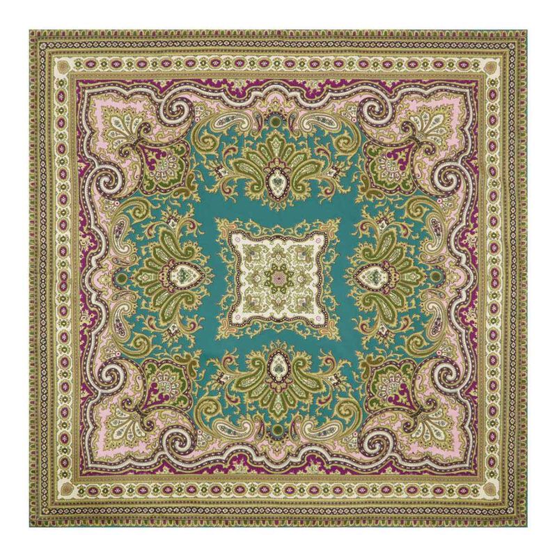 ALÉMAIS Clemenza Silk Scarf image number 0