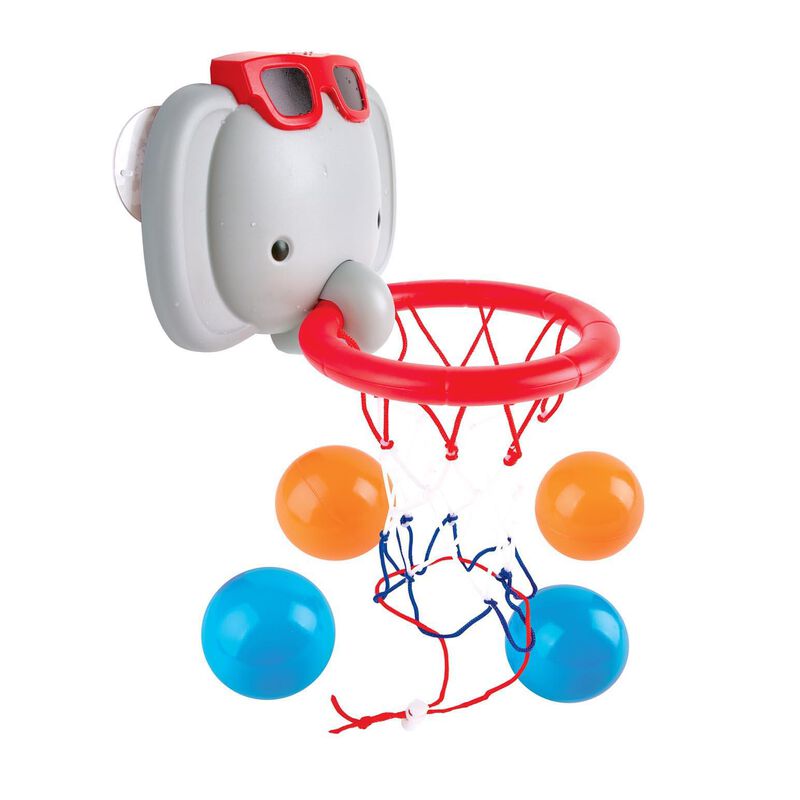 Hape Bath Time Basketball Elephant Pal image number 1