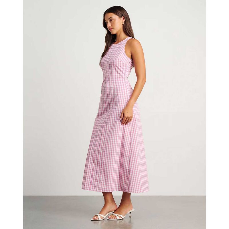 JAG Poppy Gingham Maxi Dress image number 7