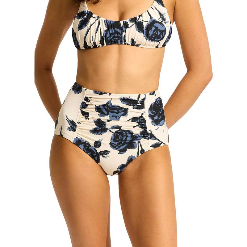 Seafolly Ruched Front High Waisted Pant image number 0
