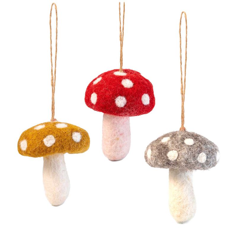Gifted Hands Mushroom Decoration image number 4