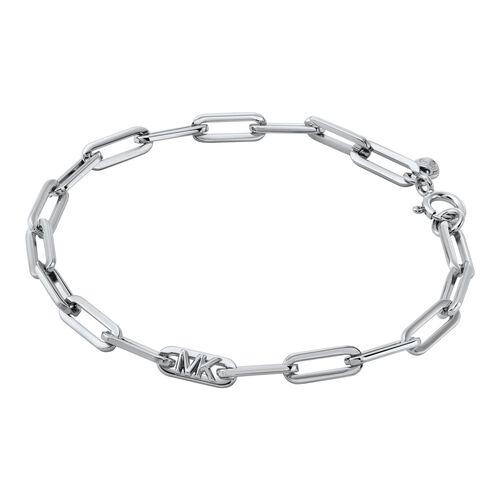 Michael Kors Sterling Silver Paperclip Chain Bracelet