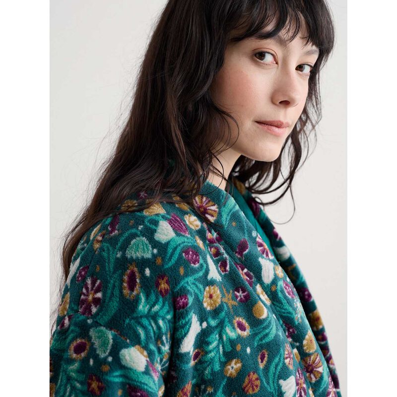 Seasalt Cornwall Hushing Gown Illuminated Garden Dk Wreckage image number 2