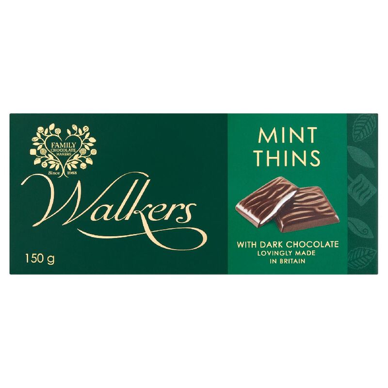 Walkers Mint Thins 135g image number 0