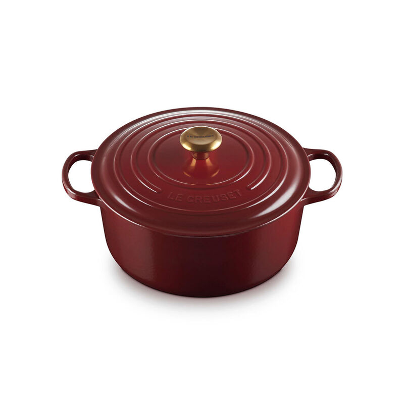 Le Creuset Signature Cast Iron Round Casserole 28cm image number 23
