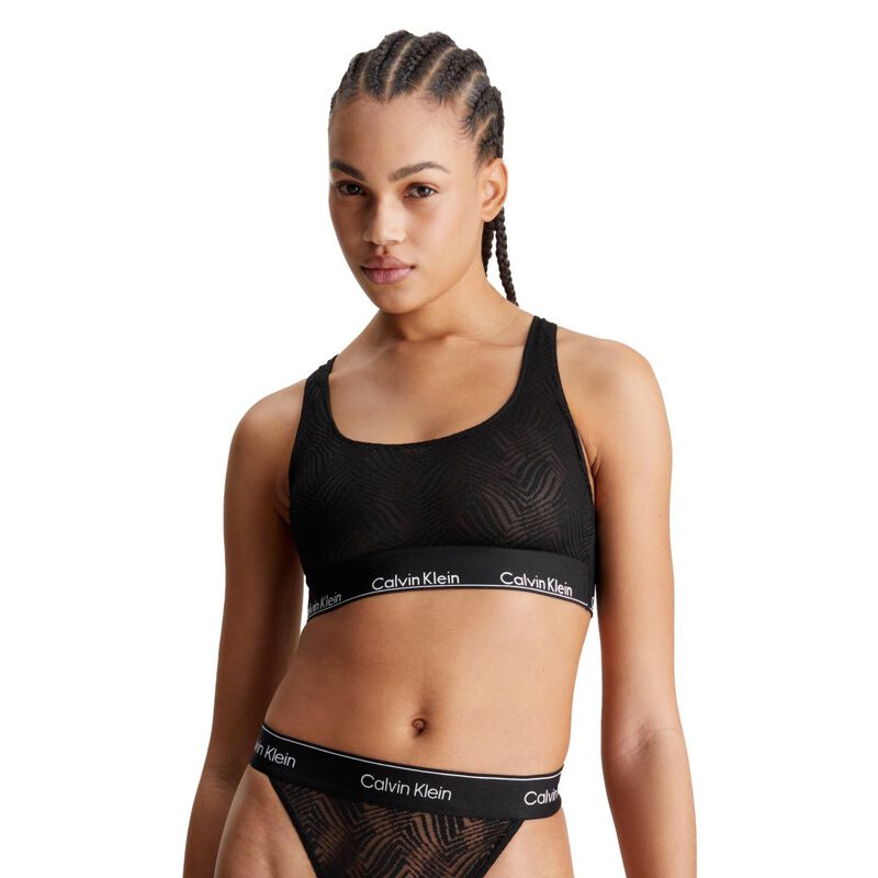 Calvin Klein Modern Lace Unlined Bralette image number 0