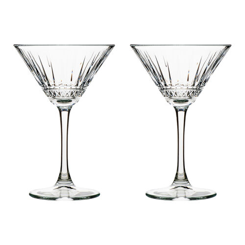 Maxwell & Williams Cocktail & Co Atlas Martini Glass 220ml Boxed Set Of 2