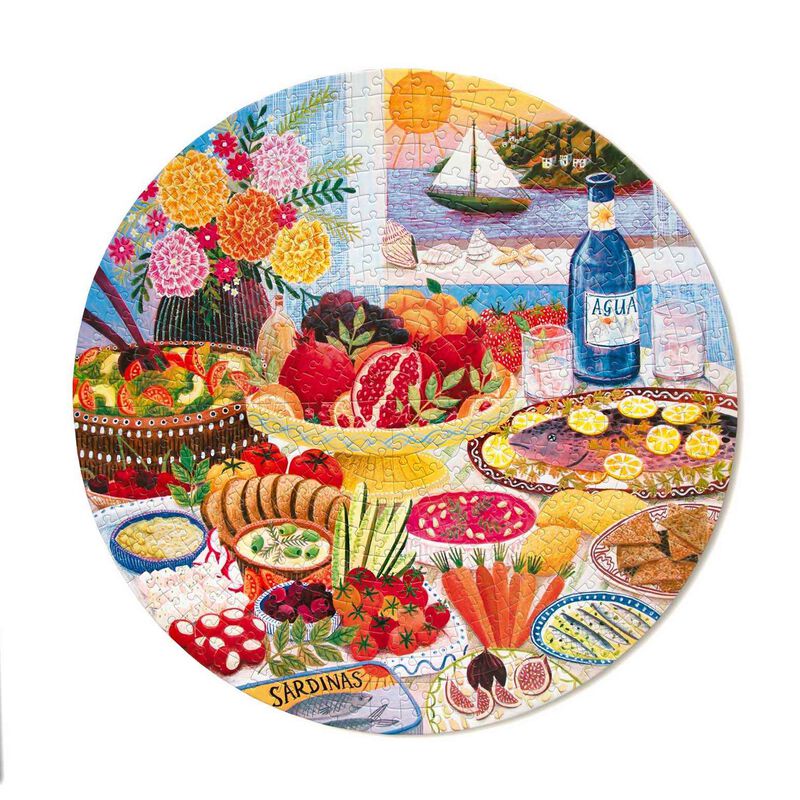 Eeboo Mediterranean Table Rd Puzzle 500pc image number 3