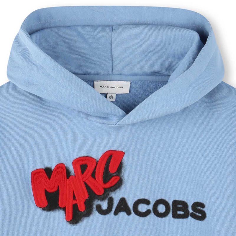 MARC JACOBS 3D Embroidered Hoodie 3Y-6Y image number 3