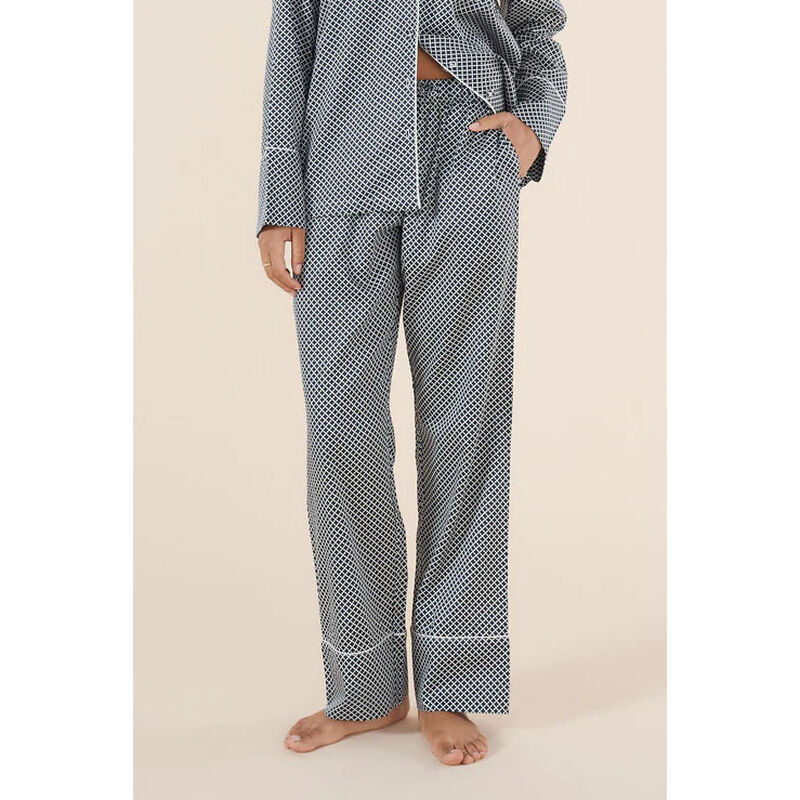 Gingerlilly Sky Diamond Cotton Pj Set image number 3