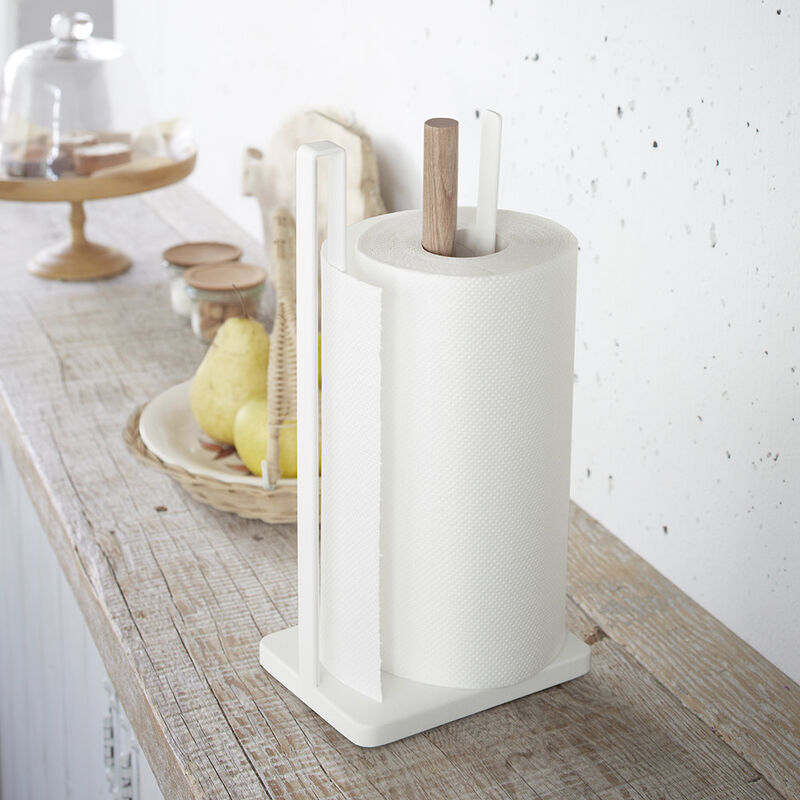 Yamazaki Tosca Paper Towel Holder Heavy Base image number 2