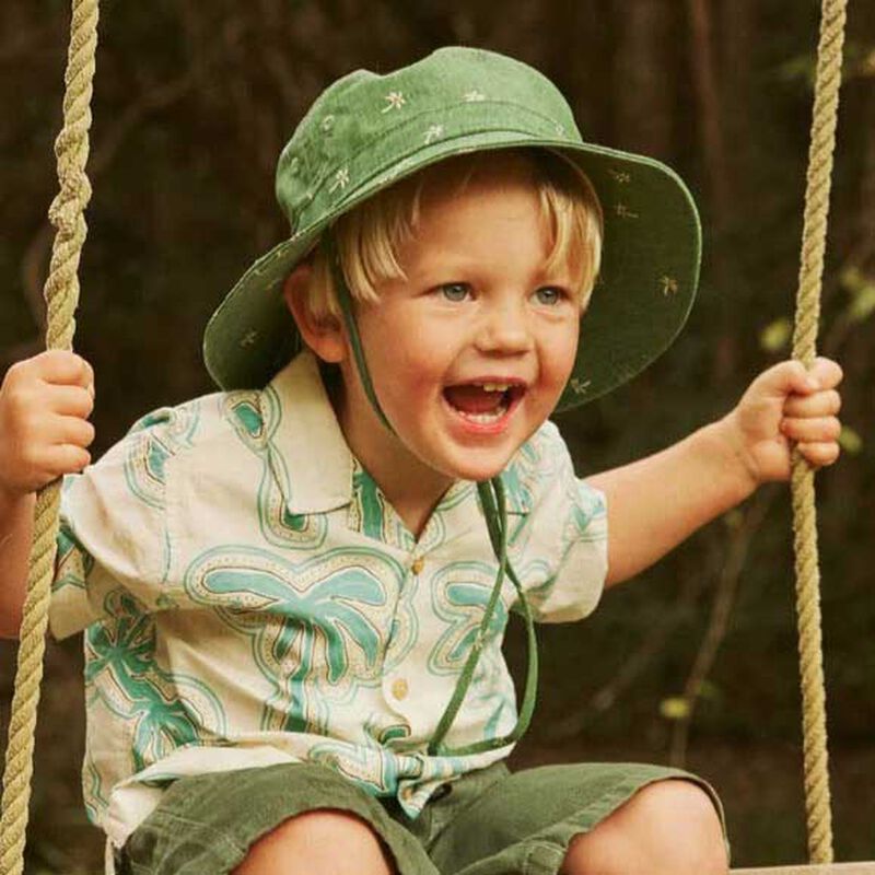 Kooringal Palmy Boys Bucket Hat image number 1