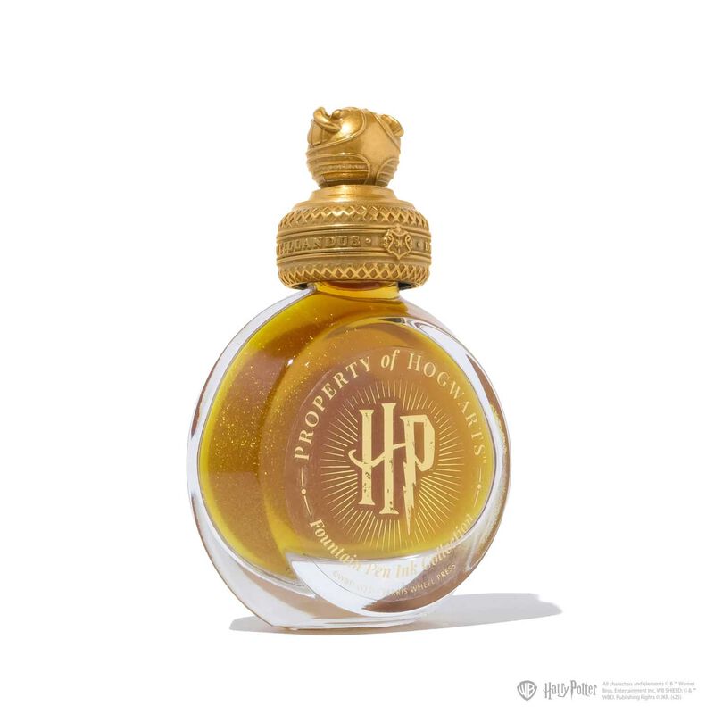 Ferris Wheel Press WB Harry Potter Golden Snitch Fountain Pen Ink 38ml image number 1