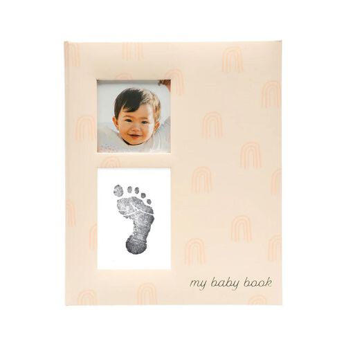 Pearhead Rainbow Babybook