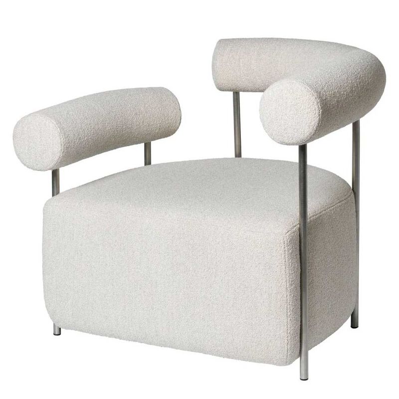 Kristina Dam Solitude Lounge Chair - Beige image number 3