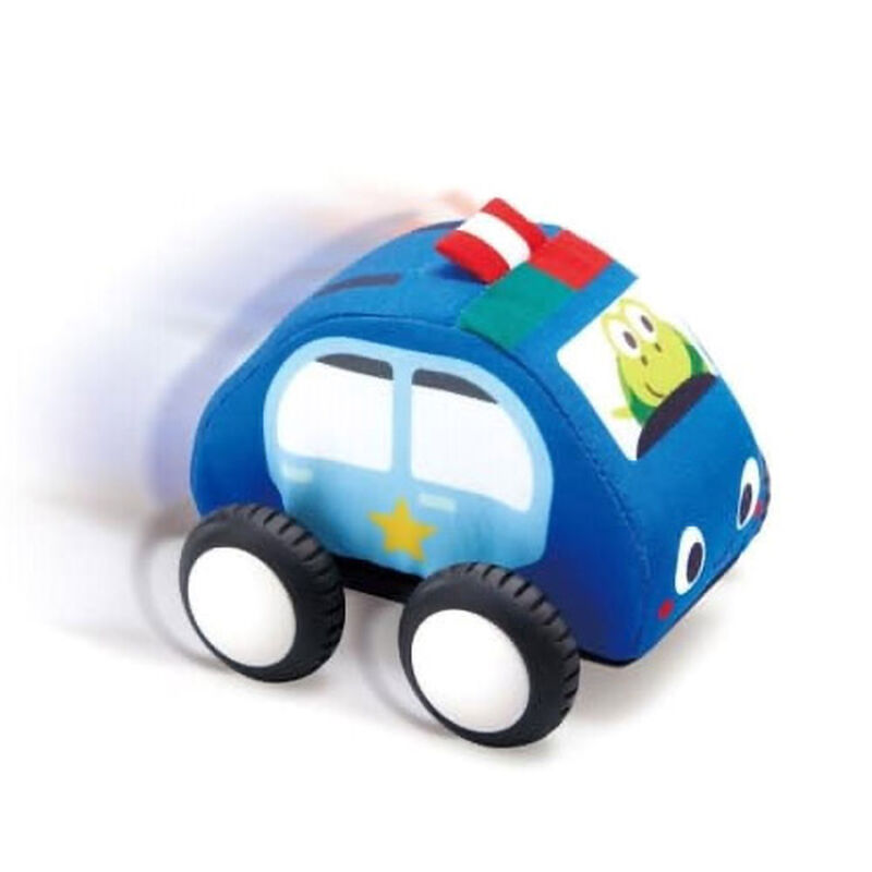 Hape Pull-Back Plush Car Set image number 3