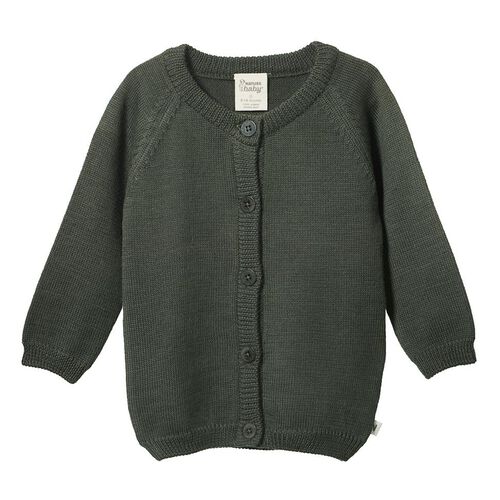 Nature Baby Merino Knit Cardigan 0-2Y