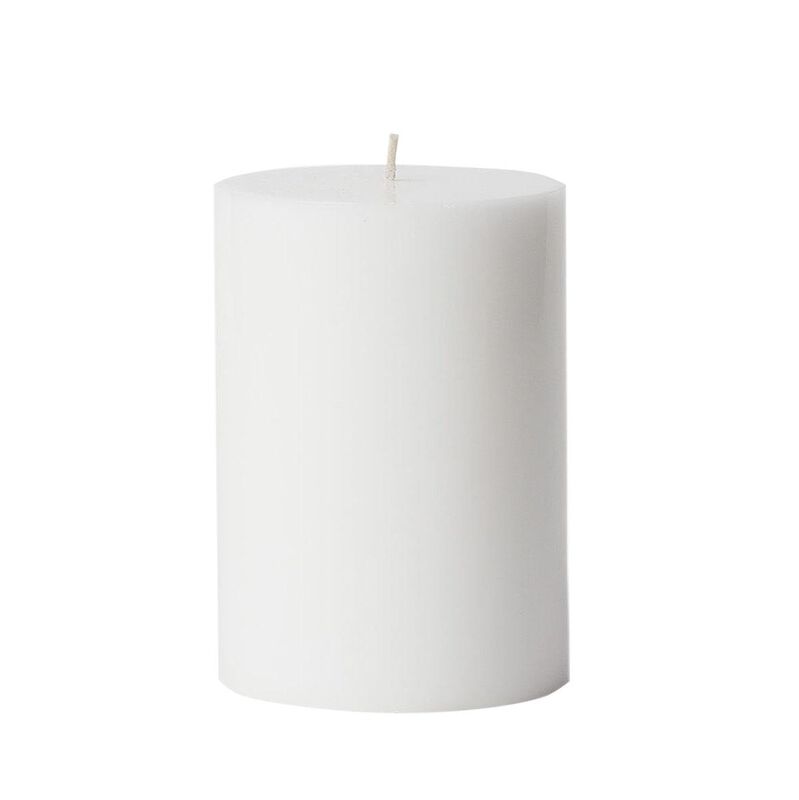 Città Pillar Candle White L 10.5Cmdiax15Cmh image number 0