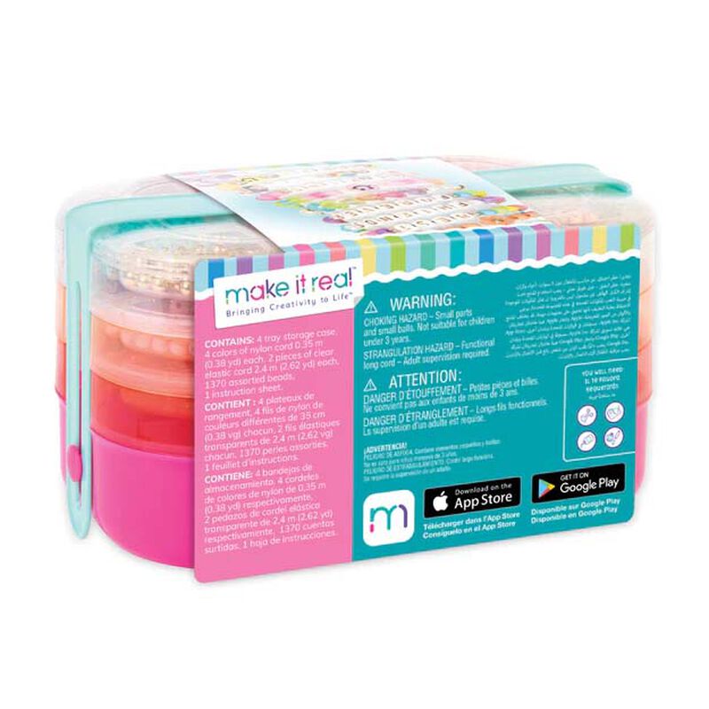 Make It Real Beads-2-Go Diy Jewellery Set image number 3
