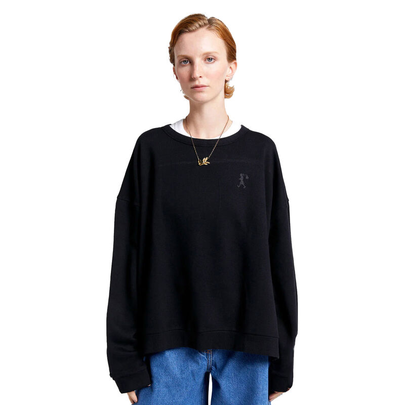 Karen Walker Embroidered Runaway Girl Sweatshirt image number 0