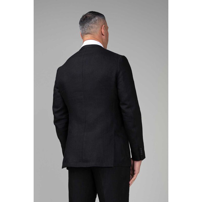Rembrandt Malta Black Linen Blazer image number 1