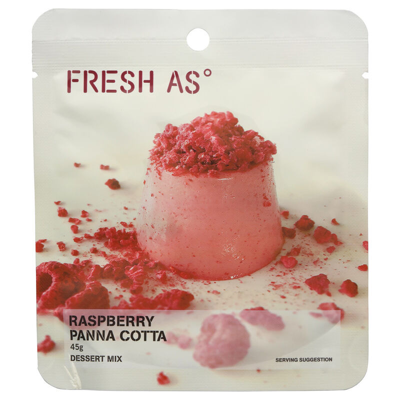 Fresh As Raspberry Panna Cotta Dessert Mix 45g image number 0