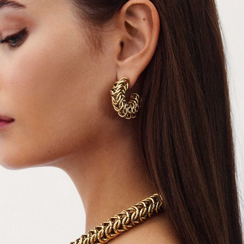 Edblad Palazzo Chain Hoops image number 1
