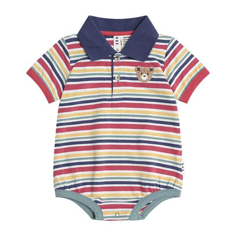Huxbaby Preppy Polo Romper image number 0