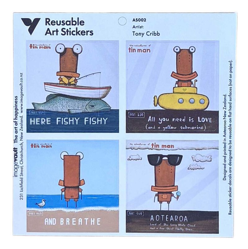 Tin Man 2 Art Stickers image number 0