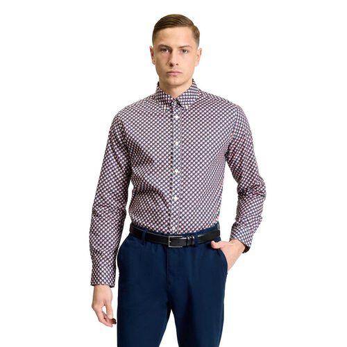 Ben Sherman Split Geo Print Shirt