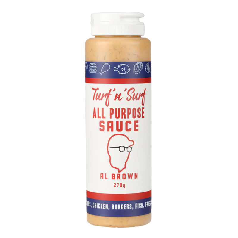 Al Brown Turf &lsquo;n&rsquo; Surf All Purpose Sauce 270g image number 0
