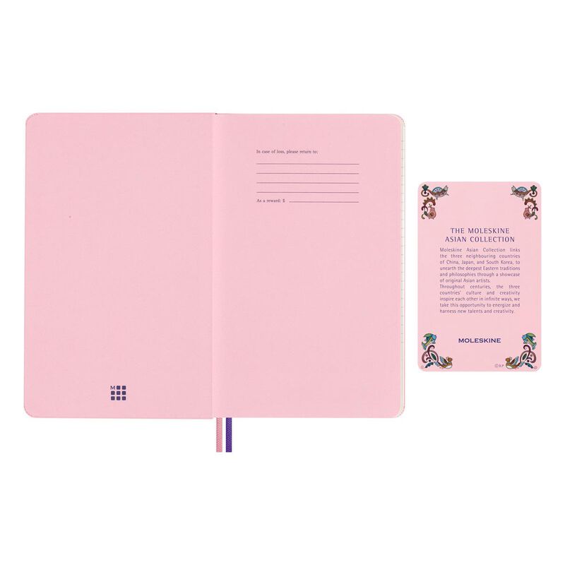 Moleskine Le Momoko Sakura Large Ruled Hard Notebook Limited Edition image number 1