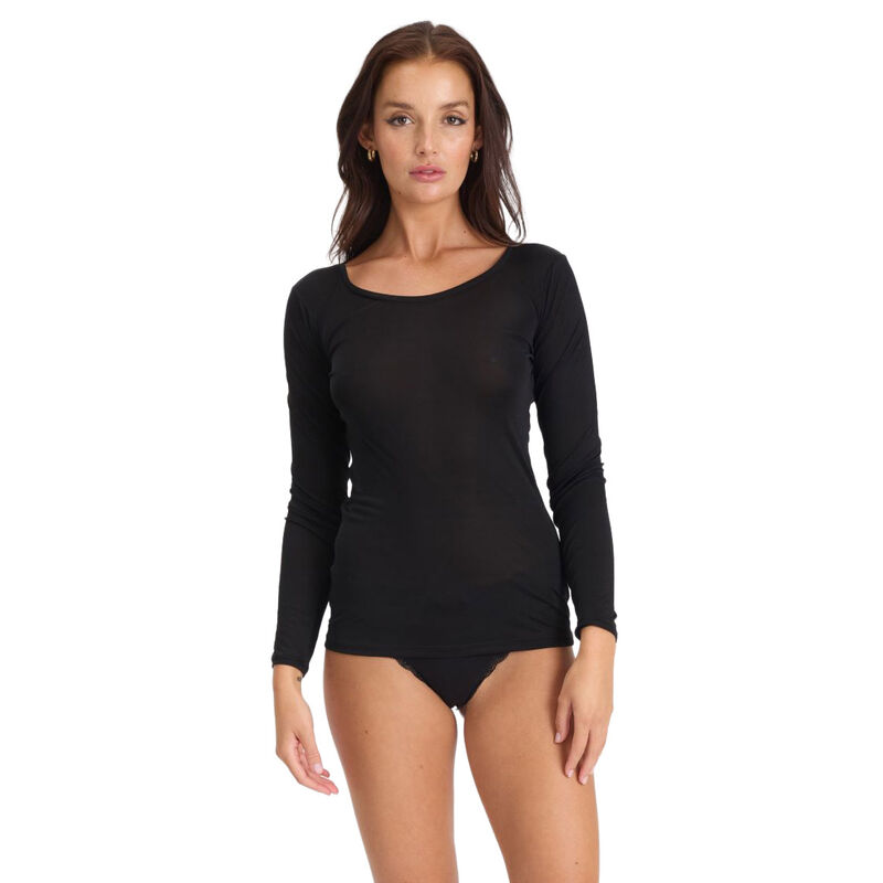 Love & Lustre Silk Jersey Long Sleeve Top image number 0