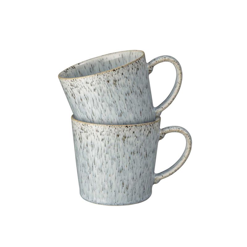 Denby Halo Speckle Mugs Set of 2 image number 1