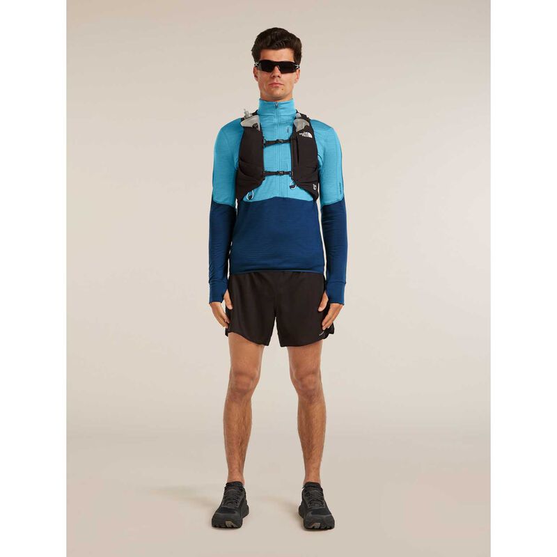 Icebreaker M Merino Blend 200 RealFleece Descender LS Half Zip image number 7