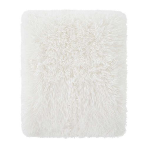 Top Drawer Polar Bear Throw 500Gsm Longpile Fur - 150x200cm