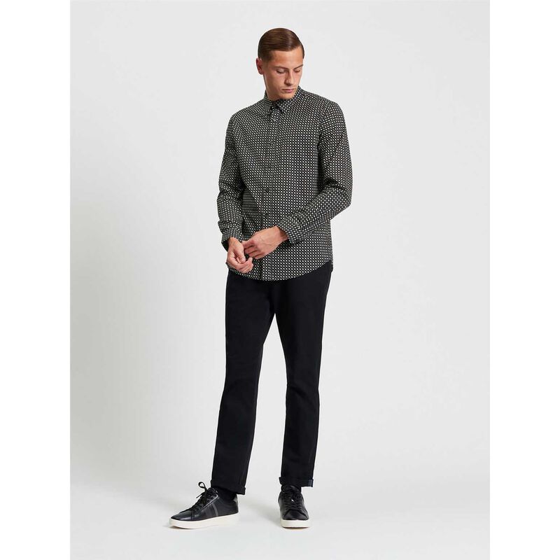 Ben Sherman Mono Block Print Shirt image number 3