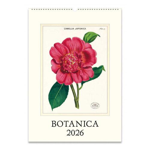 Cavallini Botanica 2026 Wall Calendar