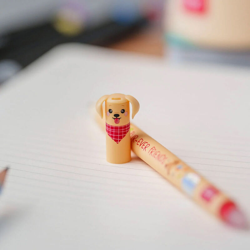 Legami Set of 3 Erasable Gel Pens - Fur-Ever Friends image number 2