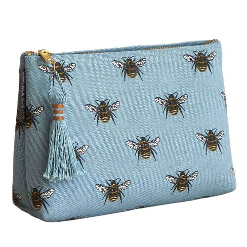 Wallace Cotton Honeybee Medium Bath Bag