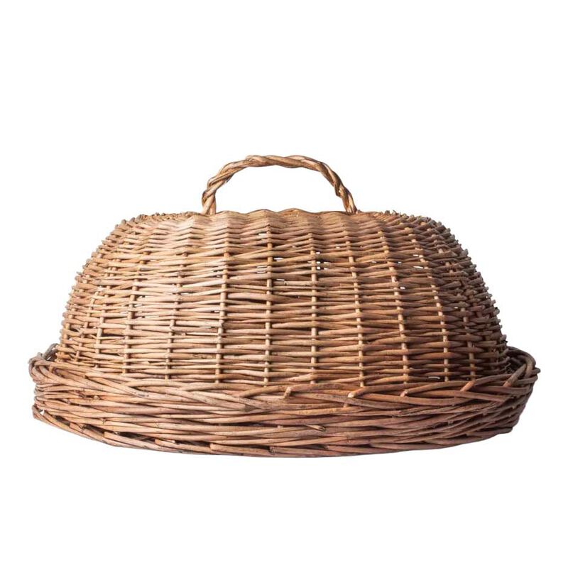 French Country Riviera Woven Oval Dome Large image number 0