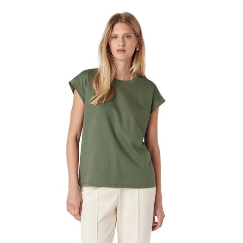 Cable Pima Tee