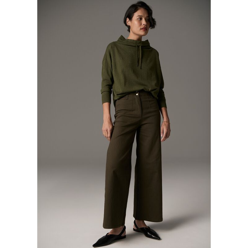 POL Beech Drawcord Knit Top image number 7